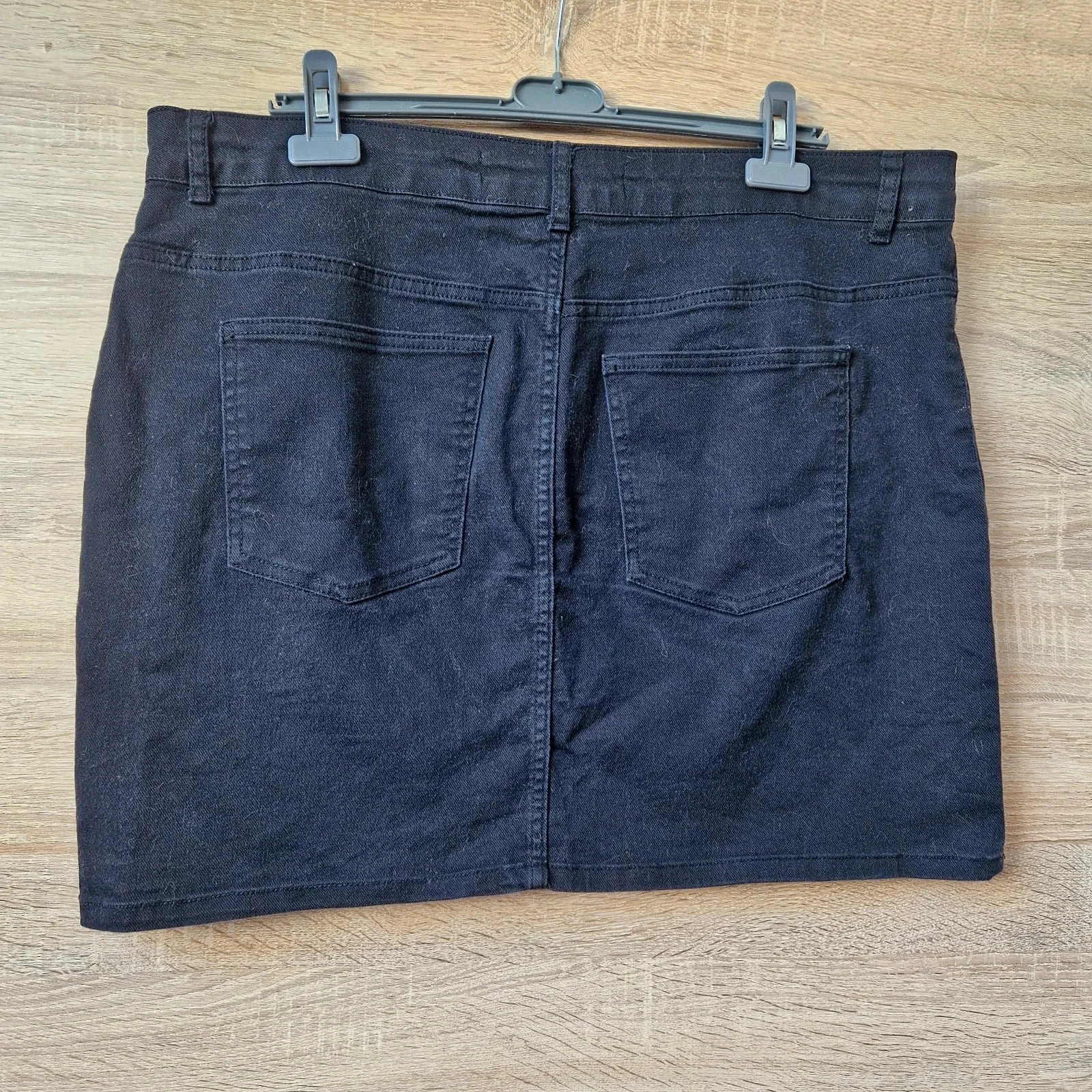 Falda de mezclilla negra Denim Co Talla 46 – photo 2